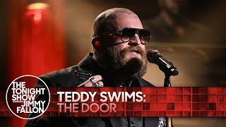 Teddy Swims The Door  The Tonight Show Starring Jimmy Fallon [upl. by Sadella]