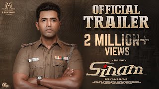 Sinam  Official Trailer Arun Vijay Pallak LalwaniGNR Kumaravelan Gopinath ShabirR Vijayakumar [upl. by Orfinger]