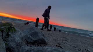 Subuh Fajr Prayer in Nature  Morning Prayer at Lake Michigan 🤲🏼🪷🌅✍🏼📖💫 Peace amp Resilience to Survive [upl. by Troxell]