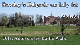 Rowleys Brigade on July 1st  161st Anniversary Battle Walk with Ranger Matt Atkinson [upl. by Jehiel847]