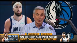 THE HERD  Colin Cowherd SHOCKS Golden State Warriors Are BETTER Without Klay Spoil Return  NBA [upl. by Pip]