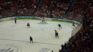 Sidney Crosby scores the Gold Medal Winning Goal at the Vancouver 2010 Winter Olympics [upl. by Erreid]