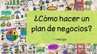 ¿Cómo hacer un plan de negocio Ejemplo Práctico [upl. by Auj]