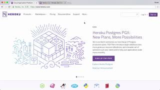 Docker Up and Running 15 Deploy Docker on Heroku [upl. by Acimahs]