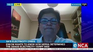 Eskom wants to know how Nersa determined the 202425 tariff hike [upl. by Engud]