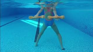 Aqua exercise  upper body [upl. by Odirfliw]