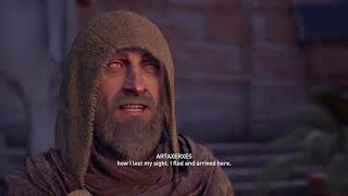 Assassins Creed Odyssey Talk to Artaxerxes Get the Blind King Quest [upl. by Peltier754]