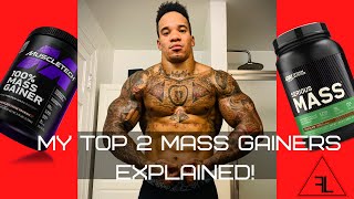 My top 2 mass gainers explained [upl. by Aprilette]