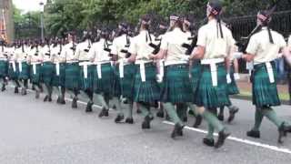 The Royal Scots Borderers 1st Battalion The Royal Regiment of Scotland Holyrood rehearsal [upl. by Bilicki]