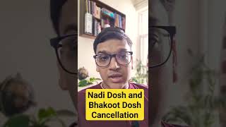 Nadi Dosh and Bhakoot Dosh Cancellation in Matchmaking in Astrology horoscope 108astro jyotish [upl. by Knox]