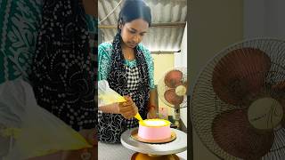 Sunflower cake design without nozzle shorts short cake shortvideo [upl. by Lhamaj]