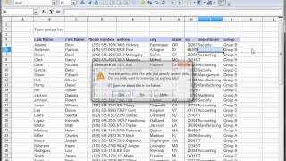 15 Libre Office  Calc Open Office  Calc Excel Tutorial  Input Help  Validate Input [upl. by Aidnyc]