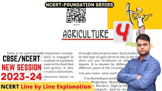 Agriculture  Class 10 Geography Chapter 4 Full Chapter [upl. by Eleynad]