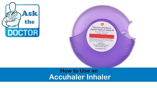 How to use an Accuhaler Inhaler [upl. by Jeddy]