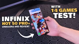 Infinix HOT 50 Pro Unboxing amp Review with Game Test  ang Smooth ng Performance [upl. by Lolande183]