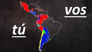 The most interesting topic in Spanish Dialectology tú vs vos in Latin America [upl. by Hctud]