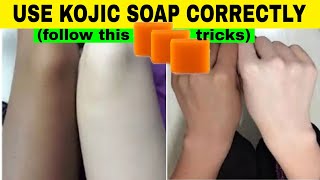 SKIN PAANO PUMUPUTI NG MABILIS gamit ang KOJIC SOAP 3 days tested [upl. by Eigroeg823]