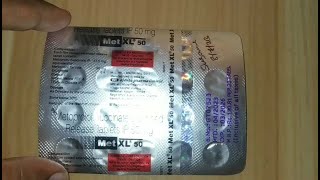 Met xl 50 tabletsmetoprolol succinate tablets [upl. by Tnias193]