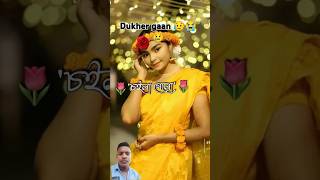 Dukher gaan bangla status bangla dukher song reel short [upl. by Wehtta]