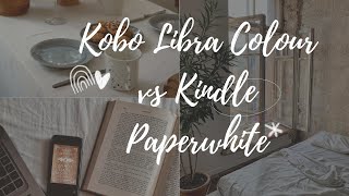 NEW Kobo Libra Colour vs Kindle Paperwhite [upl. by Artim]