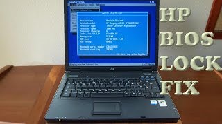 HP NX6110 wifi bios unlock no whitelist [upl. by Homere]