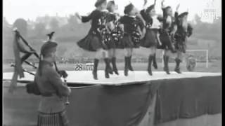 Highland dancing Dunoon 1920 [upl. by Atteugram482]