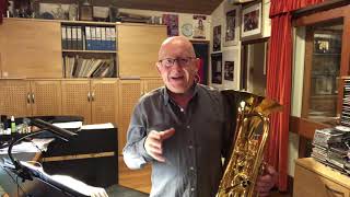 Coaching Video No1 Euphonium Concerto  J Horovitz 1st Mov  Steven Mead [upl. by Lesig851]