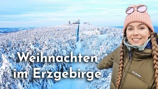 Weiße Weihnachten im Erzgebirge Das Winterwunderland in Deutschland [upl. by Edia]