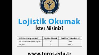 Lojistik Okumak İster Misiniz [upl. by Arod]