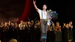 Carlos Acostas final main stage curtain call as Principal Guest Artist of The Royal Ballet [upl. by Walkling475]