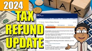 Tax Refund Update 2024  IRS Delays Transcript Codes ID Verification Schedule and Filing Tips [upl. by Bartosch542]