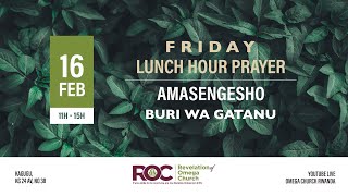 LUNCH HOUR PRAYER  Ev Zura MUKASONGA [upl. by Meng]