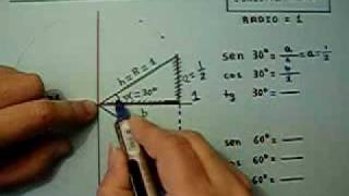 Razones trigonométricas de ángulos notables 1 3avi [upl. by Ardnaeel890]