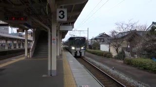 JR北陸線 鯖江駅に普通列車到着 【接近メロディー：となりのトトロ】 [upl. by Annah]