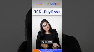 TCS Declared Buyback of Shares  TCS Share News Today [upl. by Delmore]