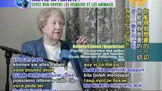 13 Vegetarian Dolores Cannon Psychic Researcher  Reincarnation  LOA  2012 [upl. by Matusow]