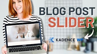 Transform Your Blog Archive Create Stunning Post Sliders using Kadence [upl. by Dinerman]