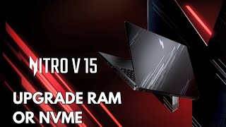 UPGRADE RAM ACER NITRO V15 RTX4050 I513º Geração [upl. by Justin]