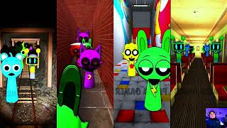 CHOOSE FAVORITE INCREDIBOX SPRUNKI SONG FAMILY SECRET TUNNEL in Garrys Mod [upl. by Anaitsirhc646]