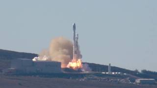 Falcon 9 Rocket Launch from Vandenberg Air Force Base California [upl. by Leviralc]