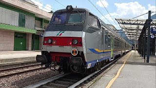 Treni alta velocità e Regionali alla stazione di Trento [upl. by Gerge]