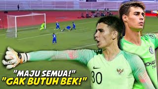 PAKE LEM AIBON MAHAL‼️Hari Dimana Nadeo Kepa Kiper Timnas Indonesia Bikin Frustasi Striker Thailand [upl. by Siclari818]