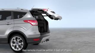 How To FootActivated Liftgate on the 2014 Ford Escape  Bill Knight Ford [upl. by Otreblasiul]