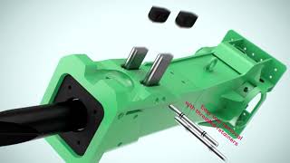 Introducing the Montabert V6000 Hydraulic Breaker [upl. by Droflim]