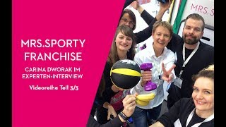 Videoreihe Teil 33 Carina Dworak im ExpertenInterview  MrsSporty Österreich [upl. by Cole]