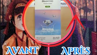 Sealer scellant pour Diamond painting  amazon résultat avant pendant et après [upl. by Leo]