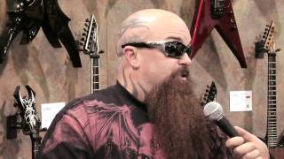 Kerry King  BC Rich Signature 7String  NAMM 2010 [upl. by Hanny]