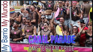 Amsterdam Pride 2022  Canal Parade and Behind the Scenes 4k UHD [upl. by Tecil]