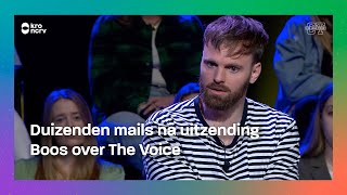 Tim Hofman duizenden mails na uitzending BOOS over The Voice [upl. by Brott637]