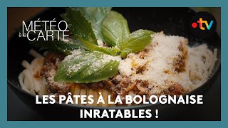 Gastronomie  les indémodables pâtes à la bolognaise [upl. by Iggy]